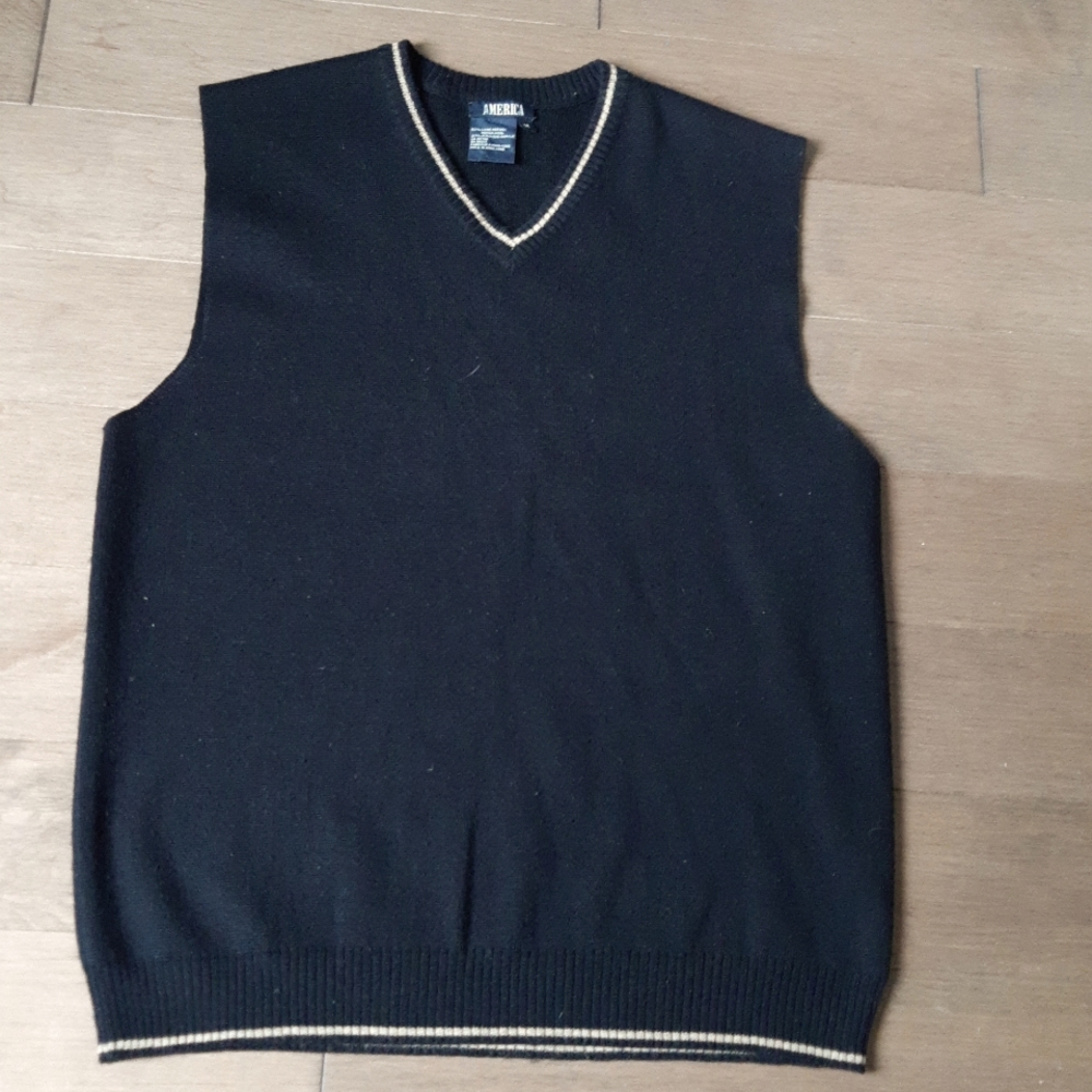 Y2K Wool Blend Sweater Vest